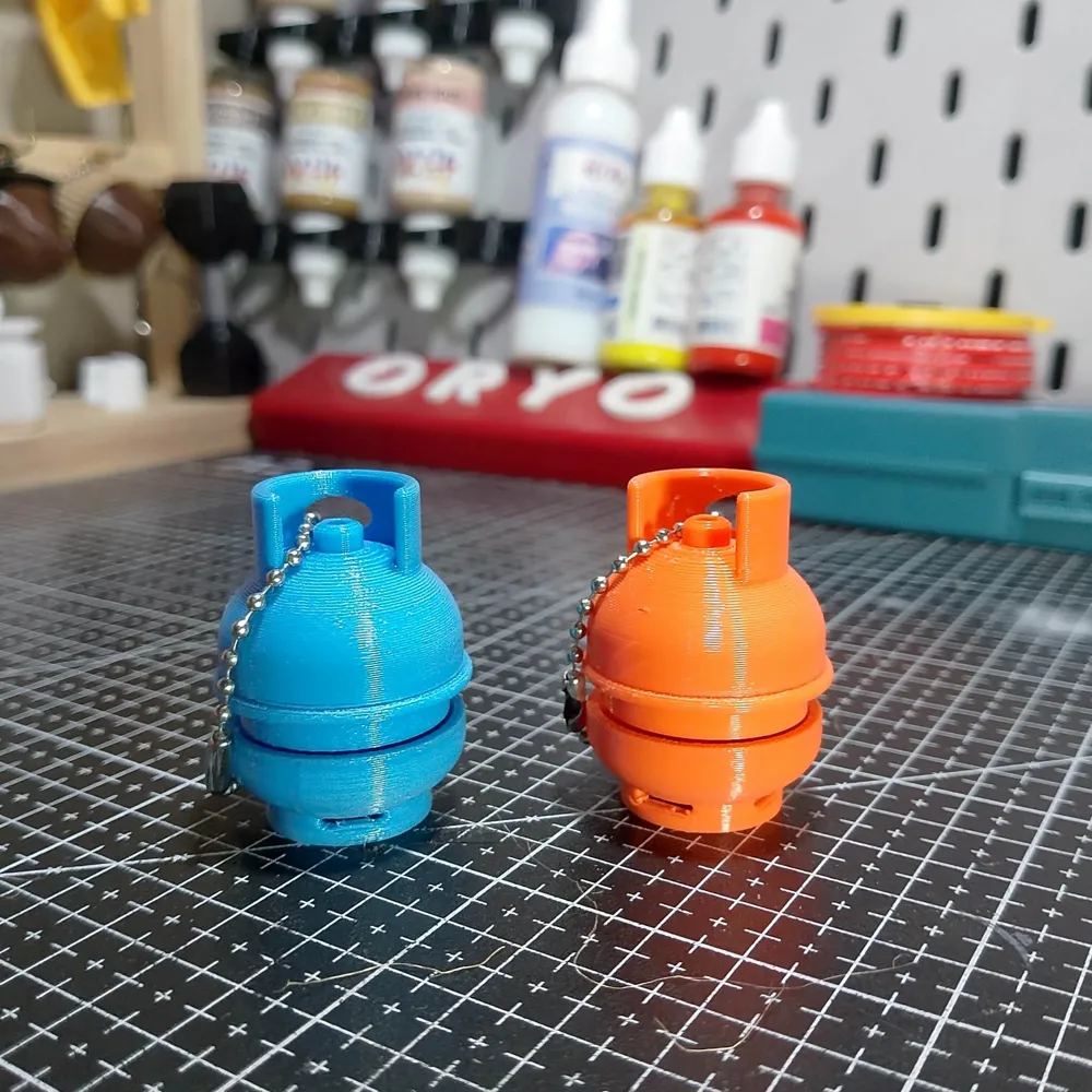 LPG Gas Tank Clicker Modular, photo 2 of 4 - LPG Gas Tank Clicker Modular Fidget & Sensory Toys