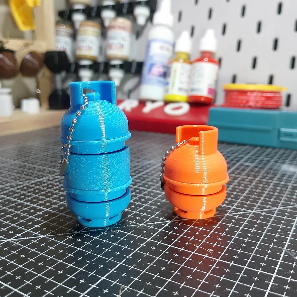 LPG Gas Tank Clicker Modular, photo 3 of 4 - LPG Gas Tank Clicker Modular Fidget & Sensory Toys