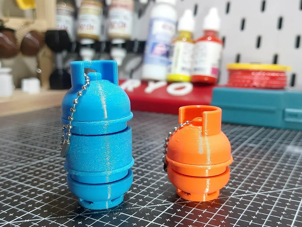 LPG Gas Tank Clicker Modular, photo 4 of 4 - LPG Gas Tank Clicker Modular Fidget & Sensory Toys