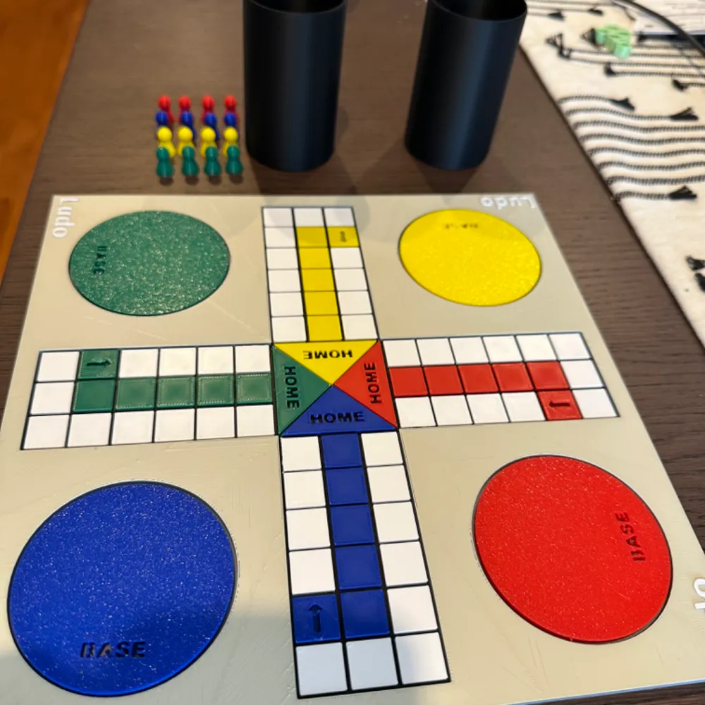 Ludo Board Game & Play, photo 2 of 4 - Classic Board Games & Game Sets, ludo game set