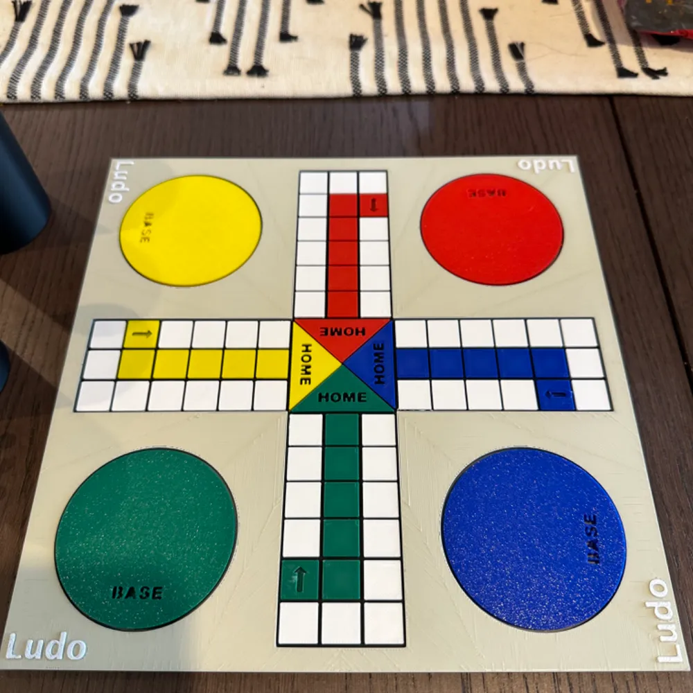 Ludo Board Game & Play, photo 4 of 4 - Classic Board Games & Game Sets, diy board games