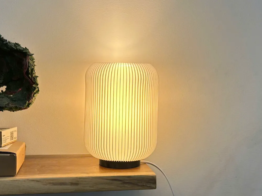 Luminous Fin Lamp for MH001 and E27 mount