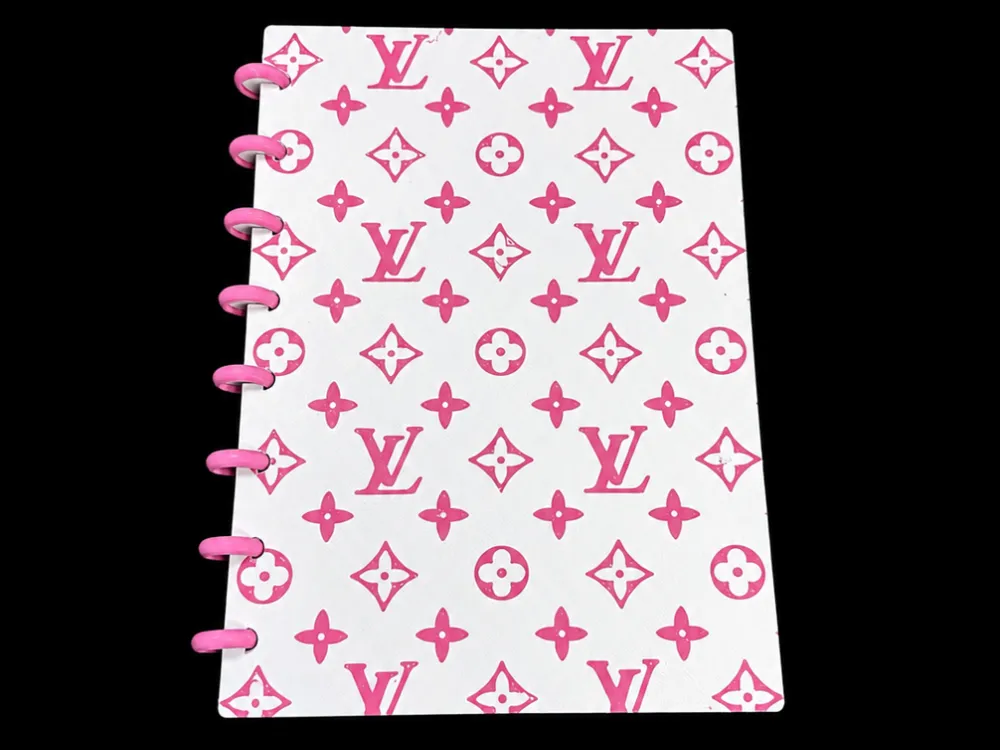 LV A5 notebook cover