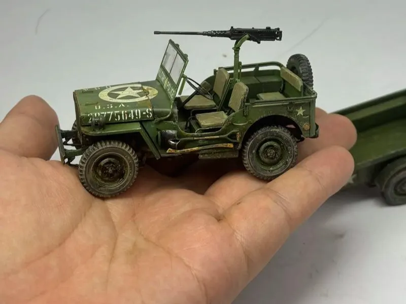 Jeep M151 Model Kit Car