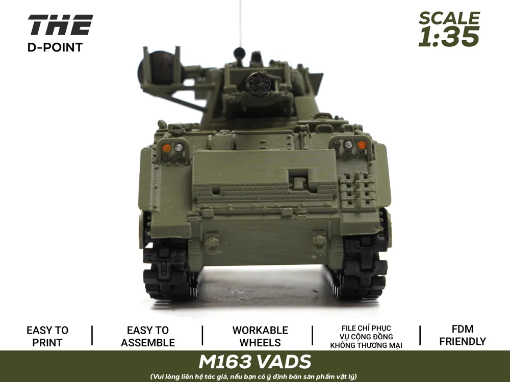 M163 VADS Conversion Kit for M113 | 1:35 Scale, photo 2 of 4 - M163 VADS Conversion Kit for M113 | 1:35 Scale Models, RC & Drones
