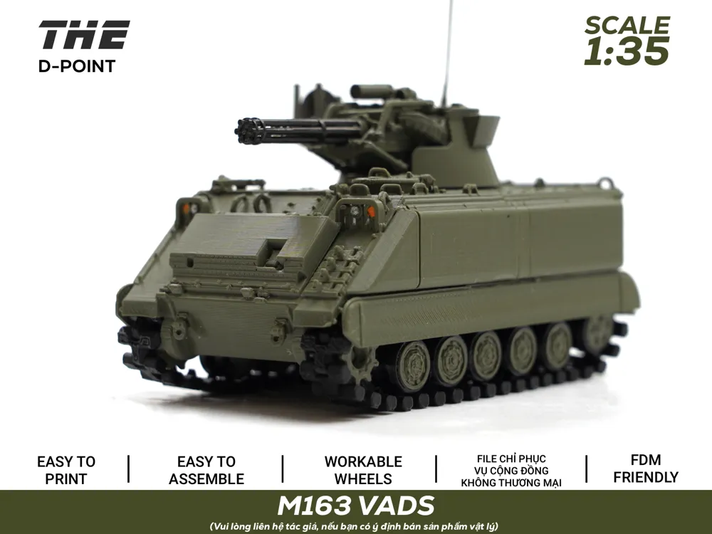 M163 VADS Conversion Kit for M113 | 1:35 Scale, photo 3 of 4 - M163 VADS Conversion Kit for M113 | 1:35 Scale Models, RC & Drones