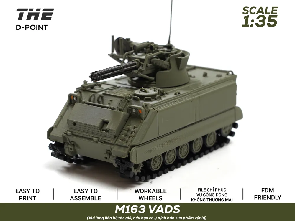 M163 VADS Conversion Kit for M113 | 1:35 Scale - Scale Models & Model Kits, in stock