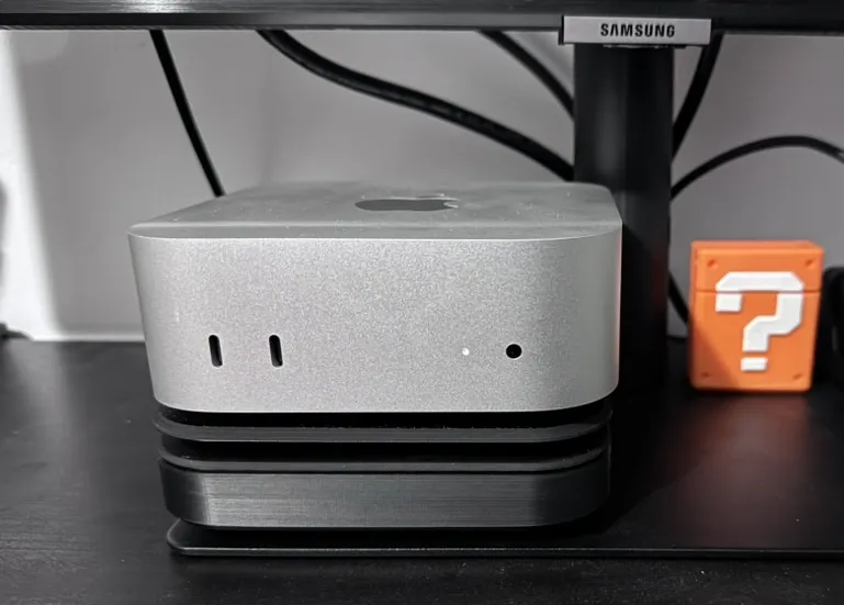 M4 Mac Mini stand with USB hub and SSD enclosure - PC, GPU & Fan Accessories, in stock in India
