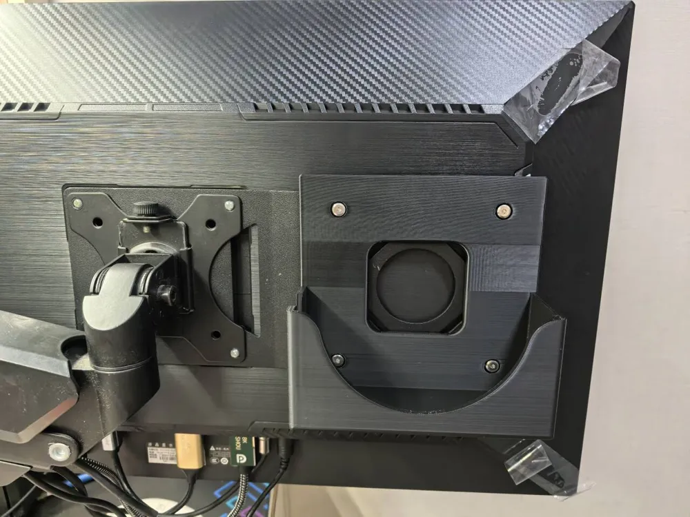 Mac Mini M4 VESA Mount, photo 3 of 4 - Mac Mini M4 VESA Mount Desk & Office
