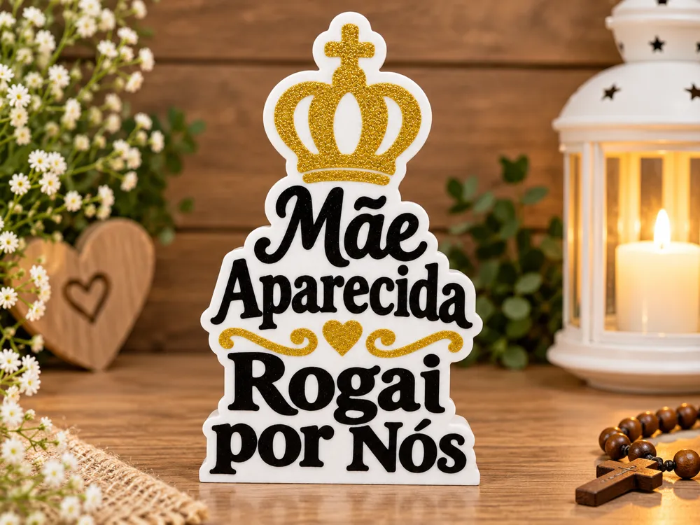 Mãe Aparecida, Religious Standing Decoration - Decor, in stock in India