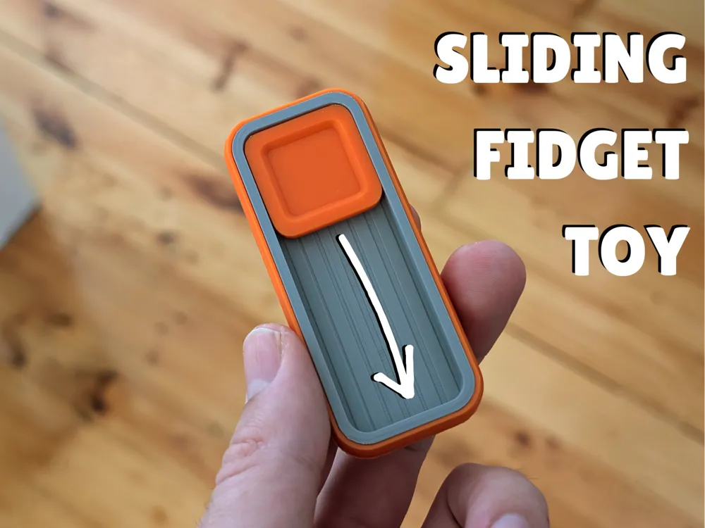 Magnetic Slider Fidget | Satisfying Snap - Fidget Sliders, in stock