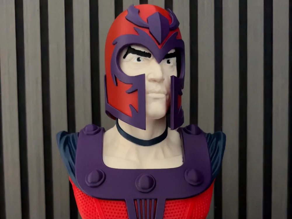Magneto Bust, photo 3 of 4 - Magneto Bust Props & Cosplays
