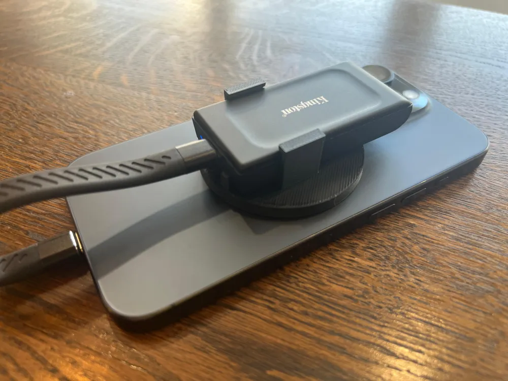 MagSafe Mount for Kingston XS1000, photo 4 of 4 - MagSafe Mount for Kingston XS1000 Hobby & DIY