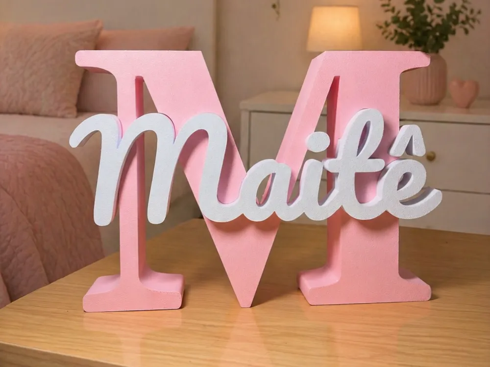 Personalized sign with name, another view - Custom & Name Signs, maite