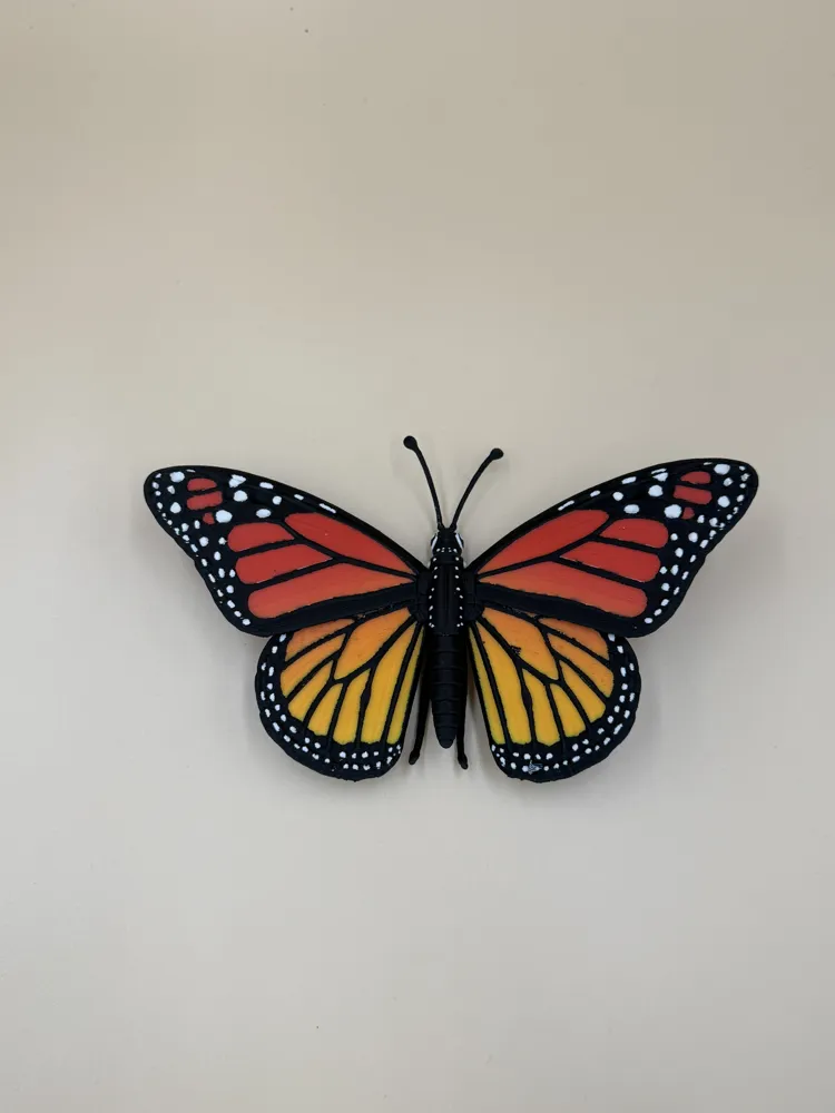 Majestic Monarch Butterfly, photo 3 of 5 - Insect & Bug Figurines, colorful