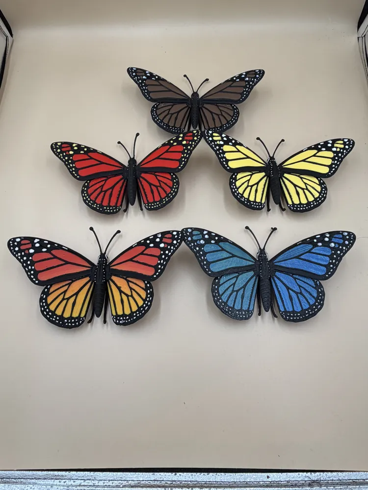 Majestic Monarch Butterfly, photo 5 of 5 - Insect & Bug Figurines, polinator