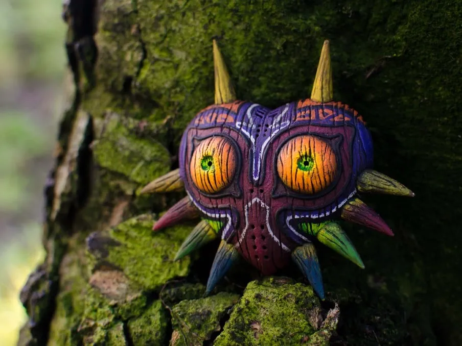 Majora's Mask HD model with Woodgrain