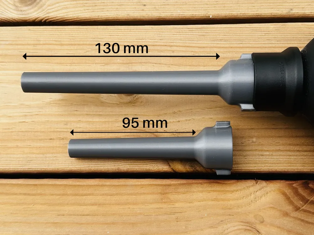 Makita Dust Blower AS001G/DAS180 long nozzles, photo 3 of 4 - Makita Dust Blower AS001G/DAS180 long nozzles Tools