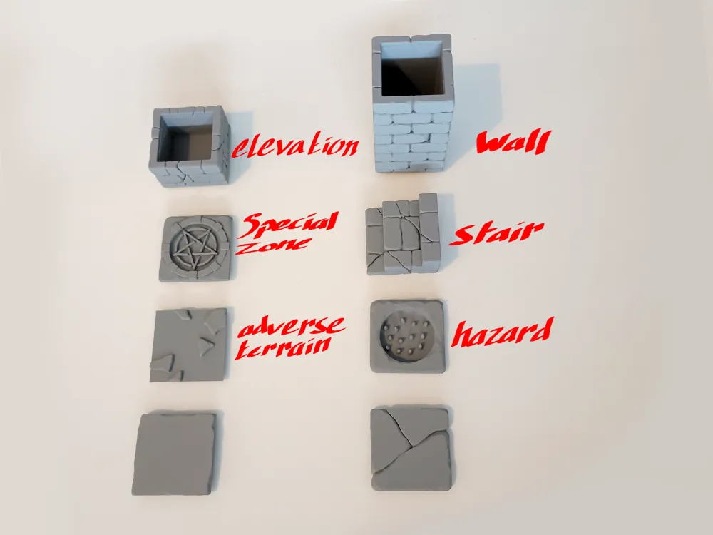 Maleghast Modular Board Terrain, photo 4 of 4 - Maleghast Modular Board Terrain Board Games & Tabletop