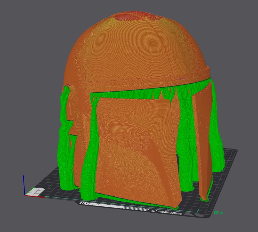Mandalorian Helmet, photo 4 of 4 - Mandalorian Helmet Props & Cosplay