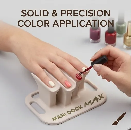 Mani Dock Max Nail Art Hand Rest, photo 3 of 5 - Racks & Stands, manicure station