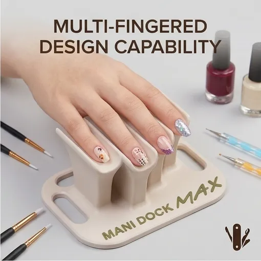 Mani Dock Max Nail Art Hand Rest, photo 5 of 5 - Racks & Stands, makeup