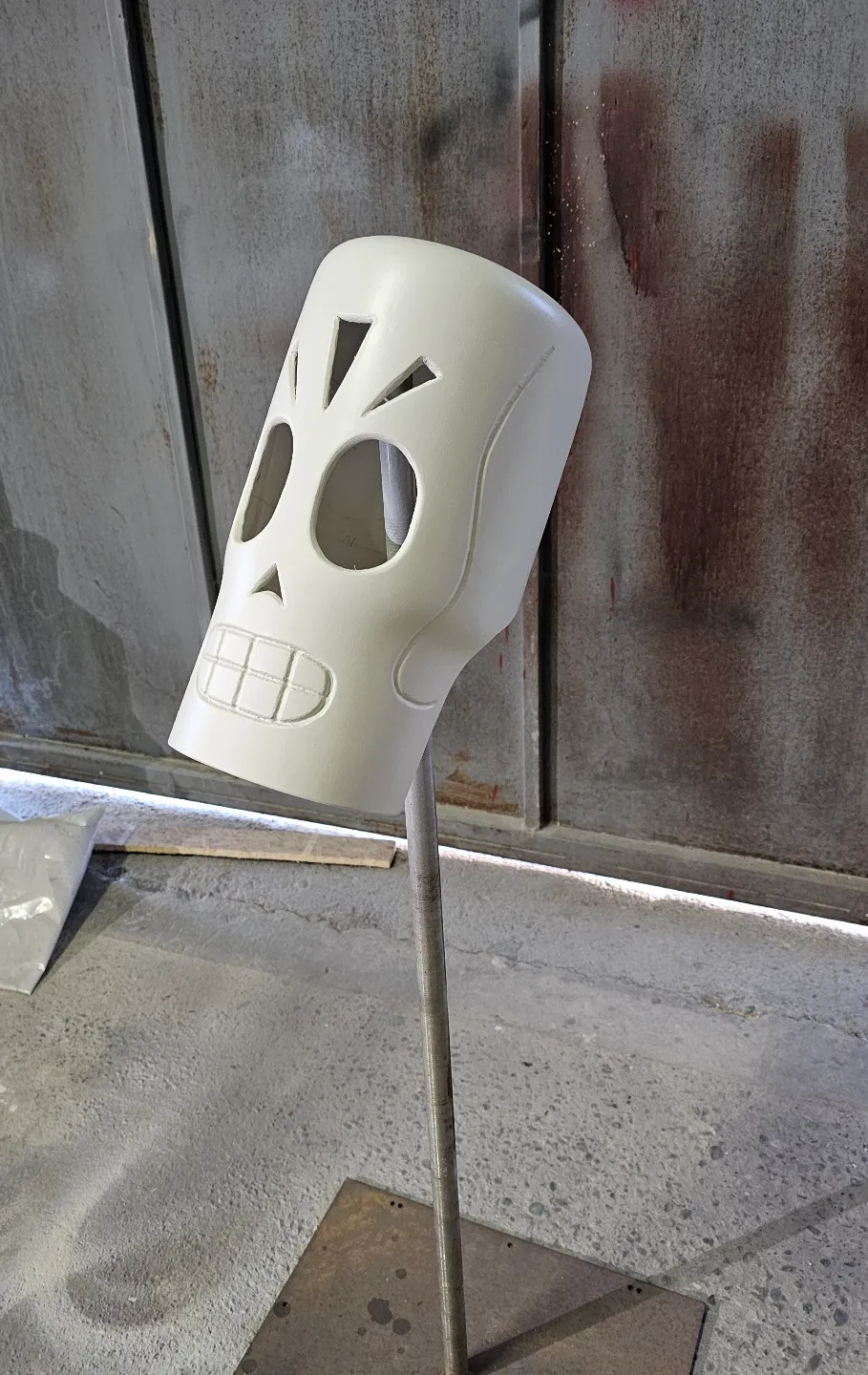 manny calavera grim fandango mask, photo 2 of 4 - manny calavera grim fandango mask Props & Cosplay