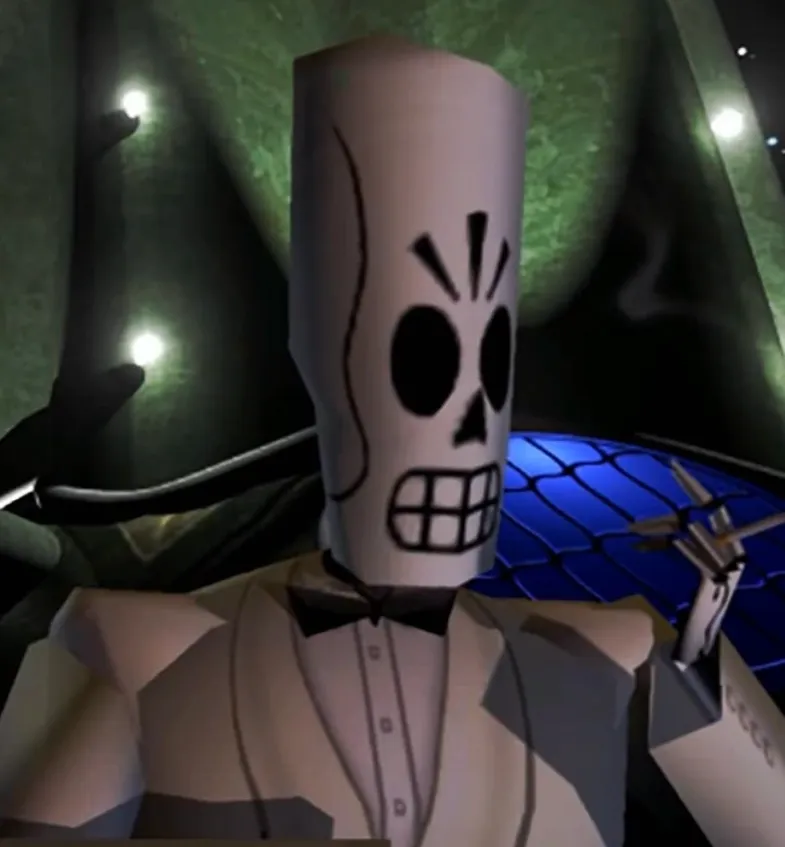 manny calavera grim fandango mask - Skull & Horror Masks, in stock
