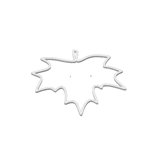Maple Leaf Stencil Drawing Template, photo 3 of 3 - Maple Leaf Stencil Drawing Template Tools & Workshop