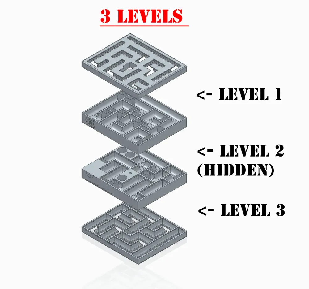 Marble Labyrinth 3 levels - !, photo 2 of 4 - Mazes & Labyrinths, fidget