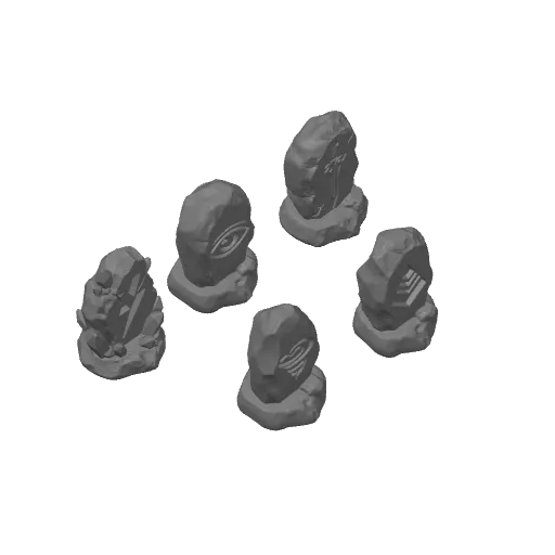 Marker Stones Set 2, RPG & Tabletop Accessories, photo 4 of 4 - Marker Stones Set 2, RPG & Tabletop Accessories Miniatures
