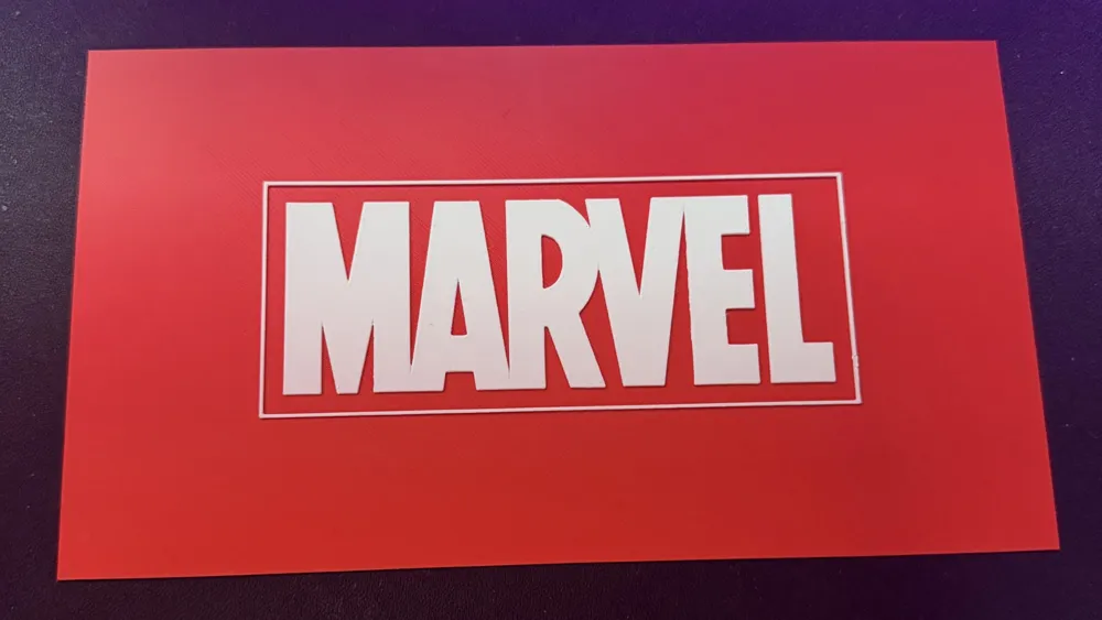 Marvel Logo, photo 2 of 4 - Marvel Logo Generative Art