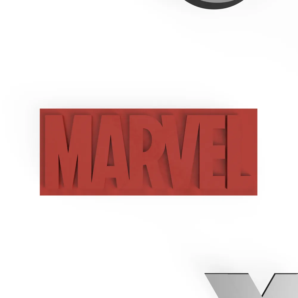 Marvel Logo, photo 2 of 3 - Marvel Logo Art