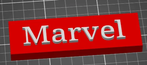 Marvel Sign - Signs & Logos, in stock in India