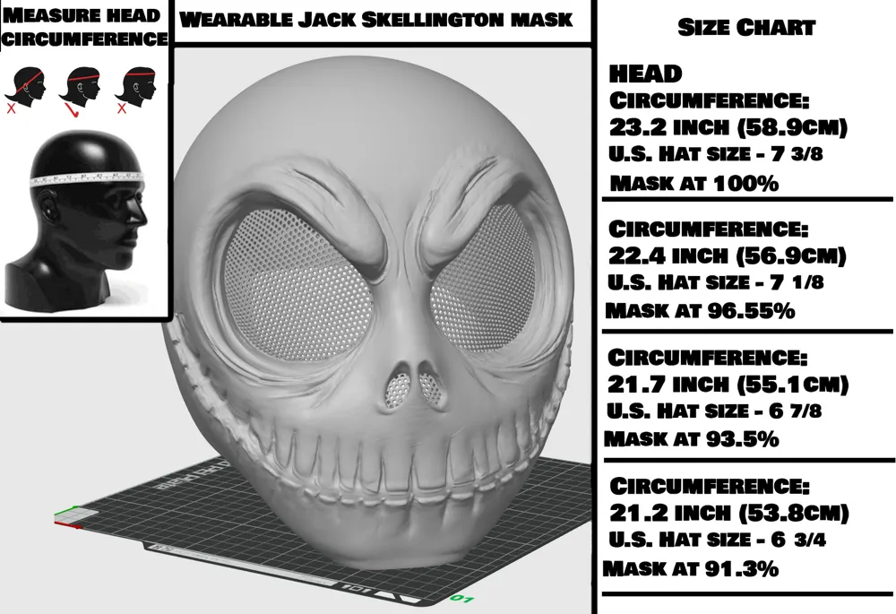 Mask-Jack Skellington Nightmare Christmas, photo 4 of 4 - Mask-Jack Skellington Nightmare Christmas Props & Cosplay