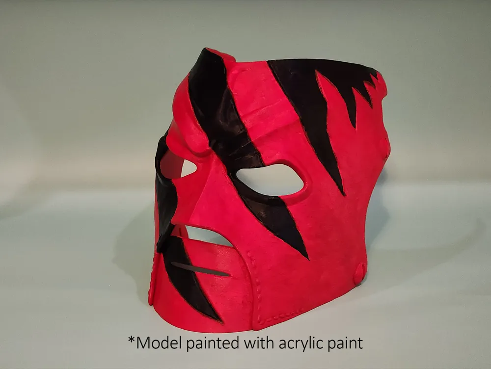 Mask - Kane of WWE - Original Version, photo 3 of 4 - Mask - Kane of WWE - Original Version Props & Cosplay