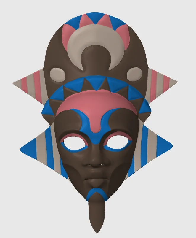 Mask of Oko, photo 3 of 4 - Mask of Oko Props & Cosplay