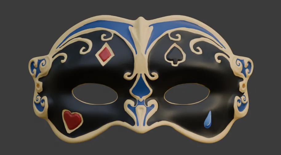 Masquerade Half Face Mask