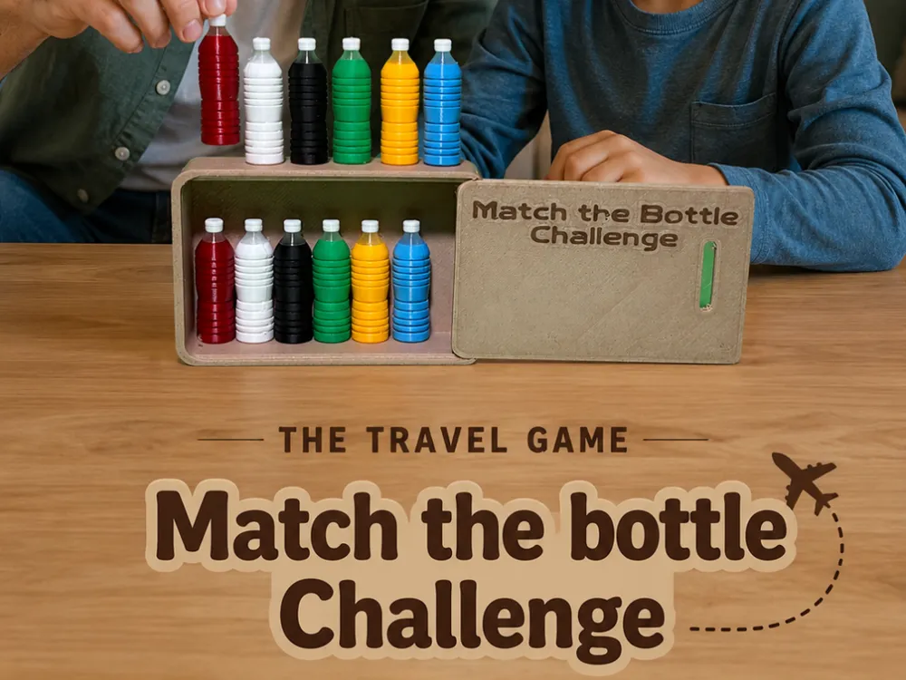 Match the Bottle Challenge - Pocket Strategy Game
