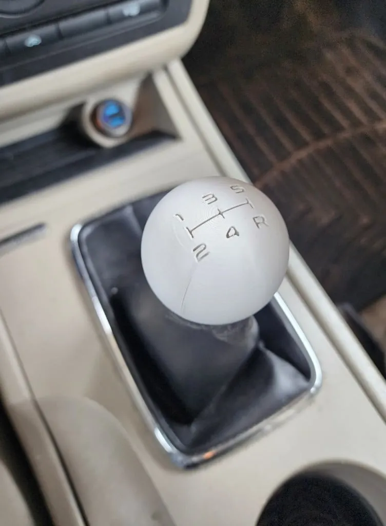 Mazda / Ford 5-speed Shift Knob - for M10x1.25, photo 2 of 4 - Gear Knobs, Trim & Switches, fordfocus