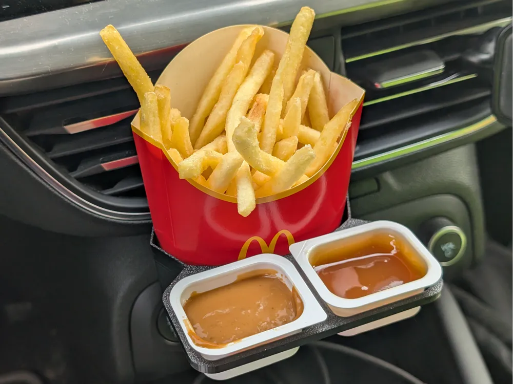 McDonald's Fries & Sauces Holder V1 - Vehicles, in stock in India