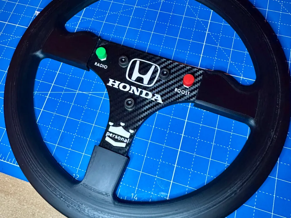 McLaren Honda MP4/4 F1 Steering Wheel