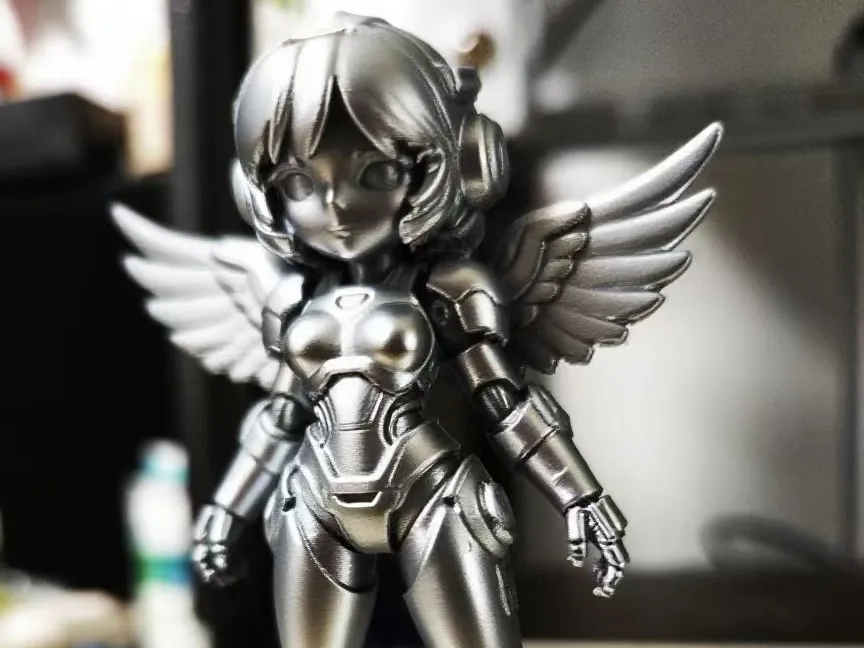 Mecha angel girl