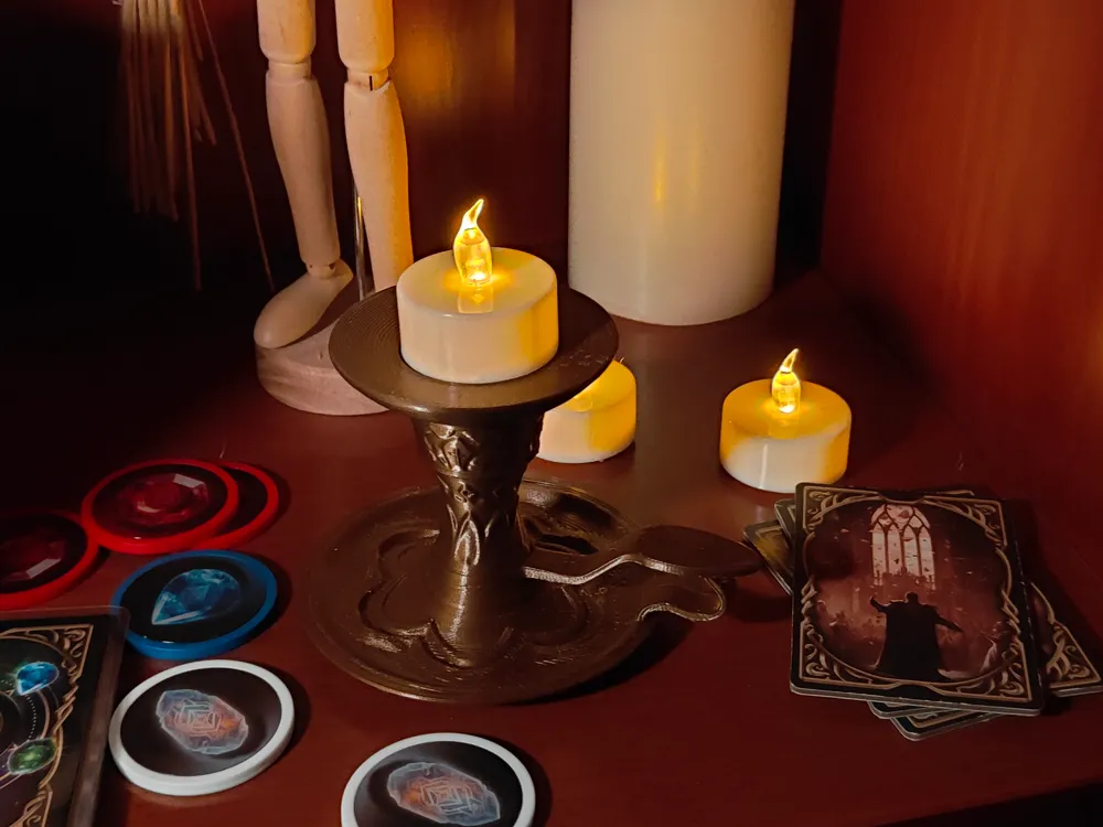 Medieval Candle Holder for Board Games, photo 3 of 4 - Classic Board Games & Game Sets, candleholder