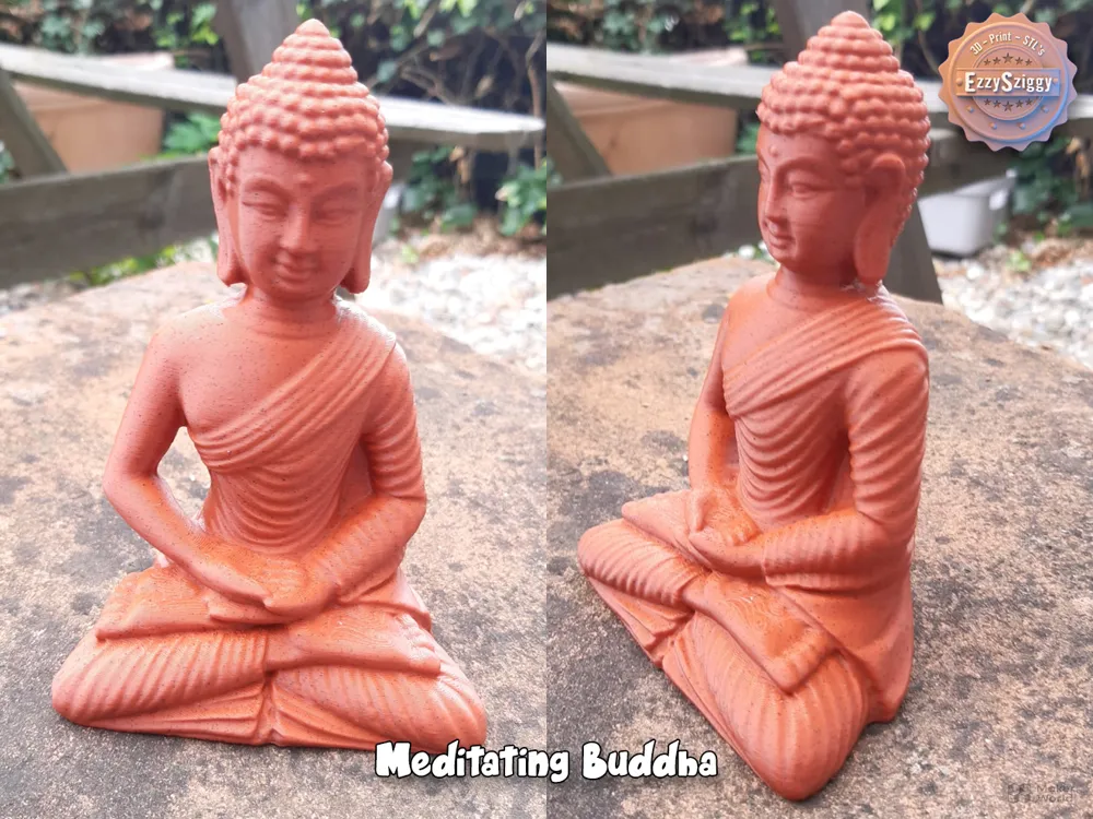 Meditating Buddha, photo 2 of 4 - Meditating Buddha Household
