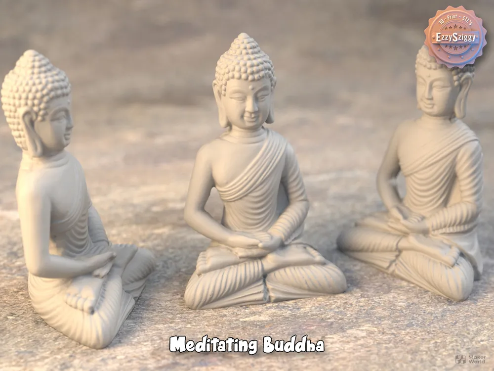 Meditating Buddha, photo 3 of 4 - Meditating Buddha Household