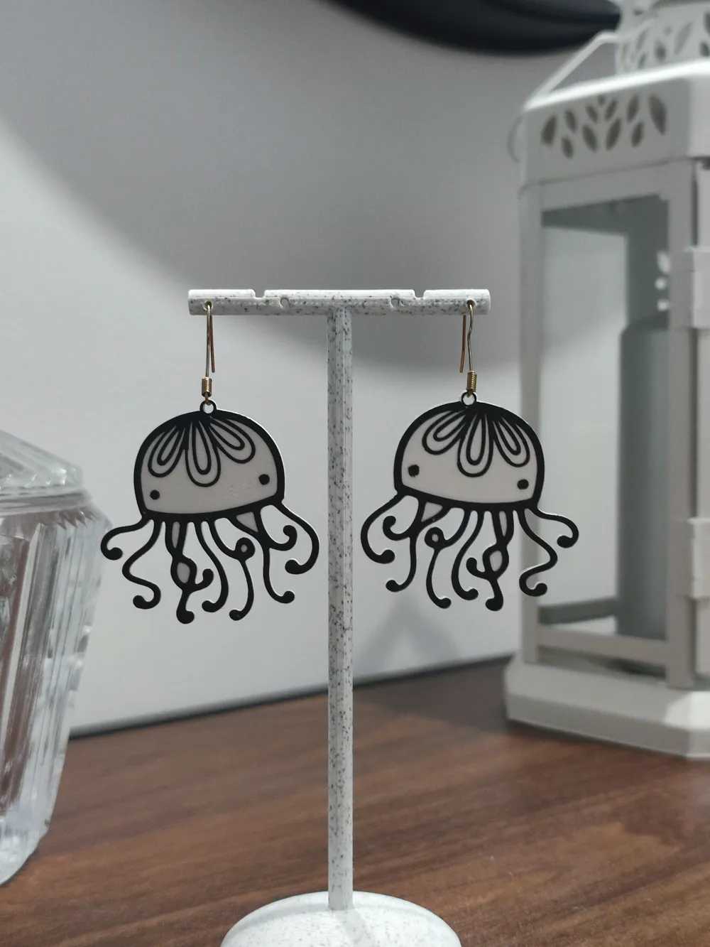 Aretes Medusa Floral, photo 2 of 4 - Aretes Medusa Floral Fashion