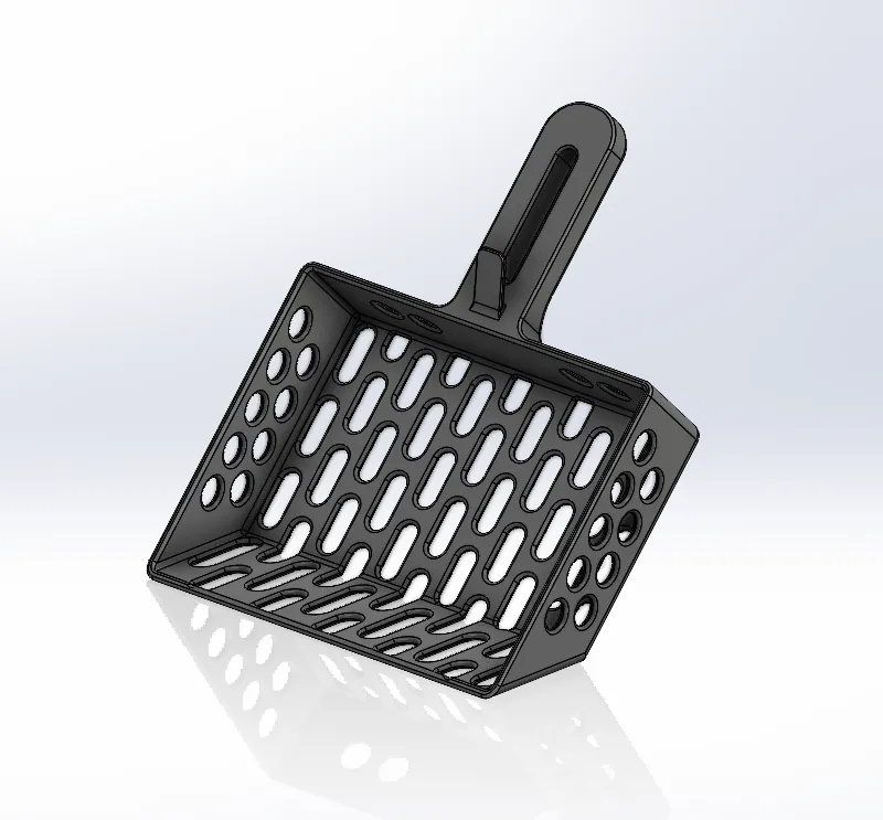 Mega Cat Litter/Pellet Scoop (A1 Mini Friendly), photo 2 of 4 - Litter Box Accessories, pet