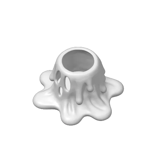 Melted Boo, Halloween Ghost LED Tealight Holder, photo 4 of 4 - Melted Boo, Halloween Ghost LED Tealight Holder Household