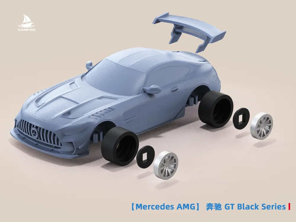 Mercedes-AMG GT Black Series F1 Safety Car Model